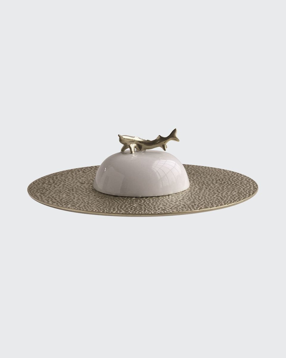 Ecume Platinum Caviar Set, Large